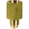 Pressure gauge reducing nipple Type 811 brass 1/2"  x 3/8" BSPP
